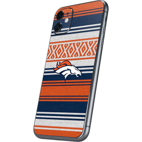 NFL Denver Broncos Trailblazer iPhone 11 Skin
